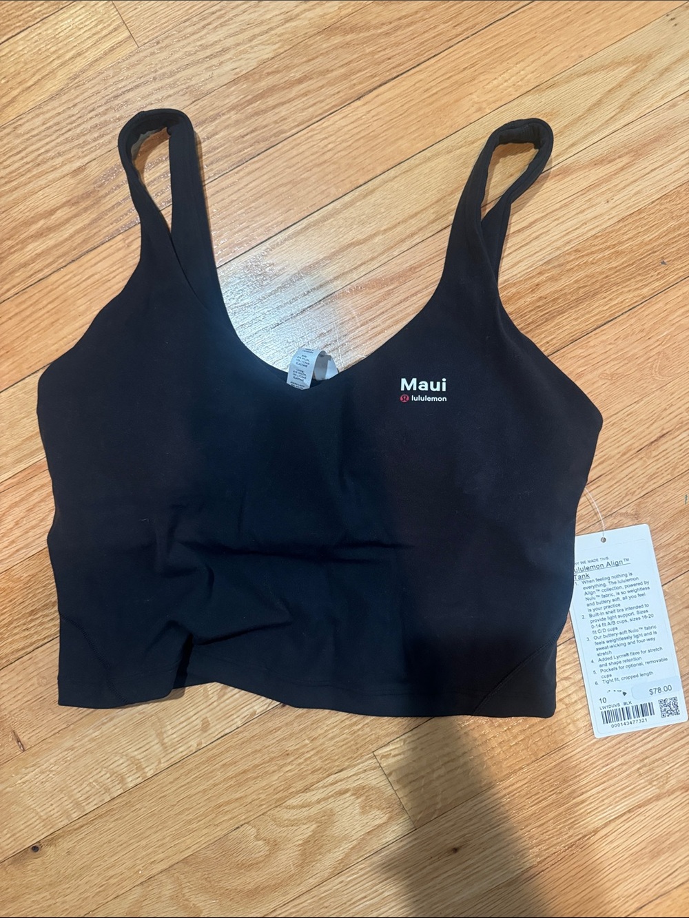 NWT Maui Hawaii Exclusive Lululemon Align Tank